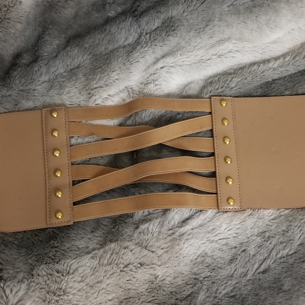 Tan Wide Belt